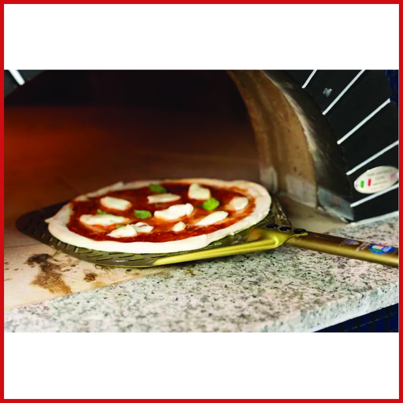 GI Metal Golden Pizza Peel G-32RF - 13